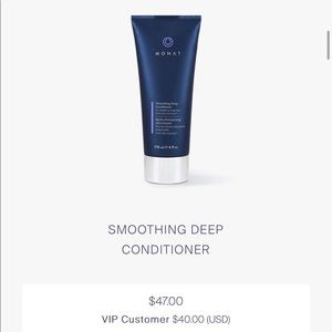 Monat smoothing deep conditioner